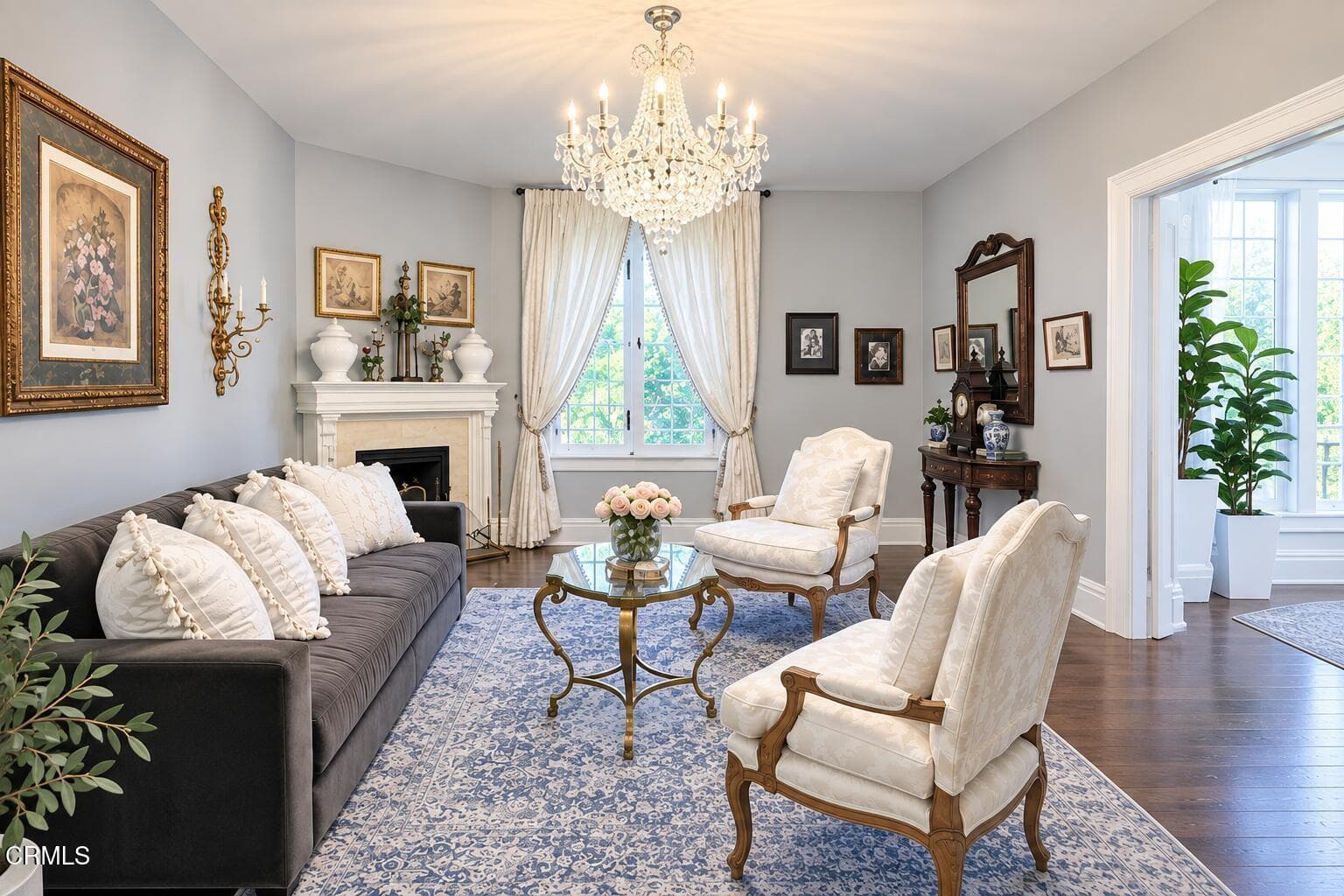 Living Room/Staged