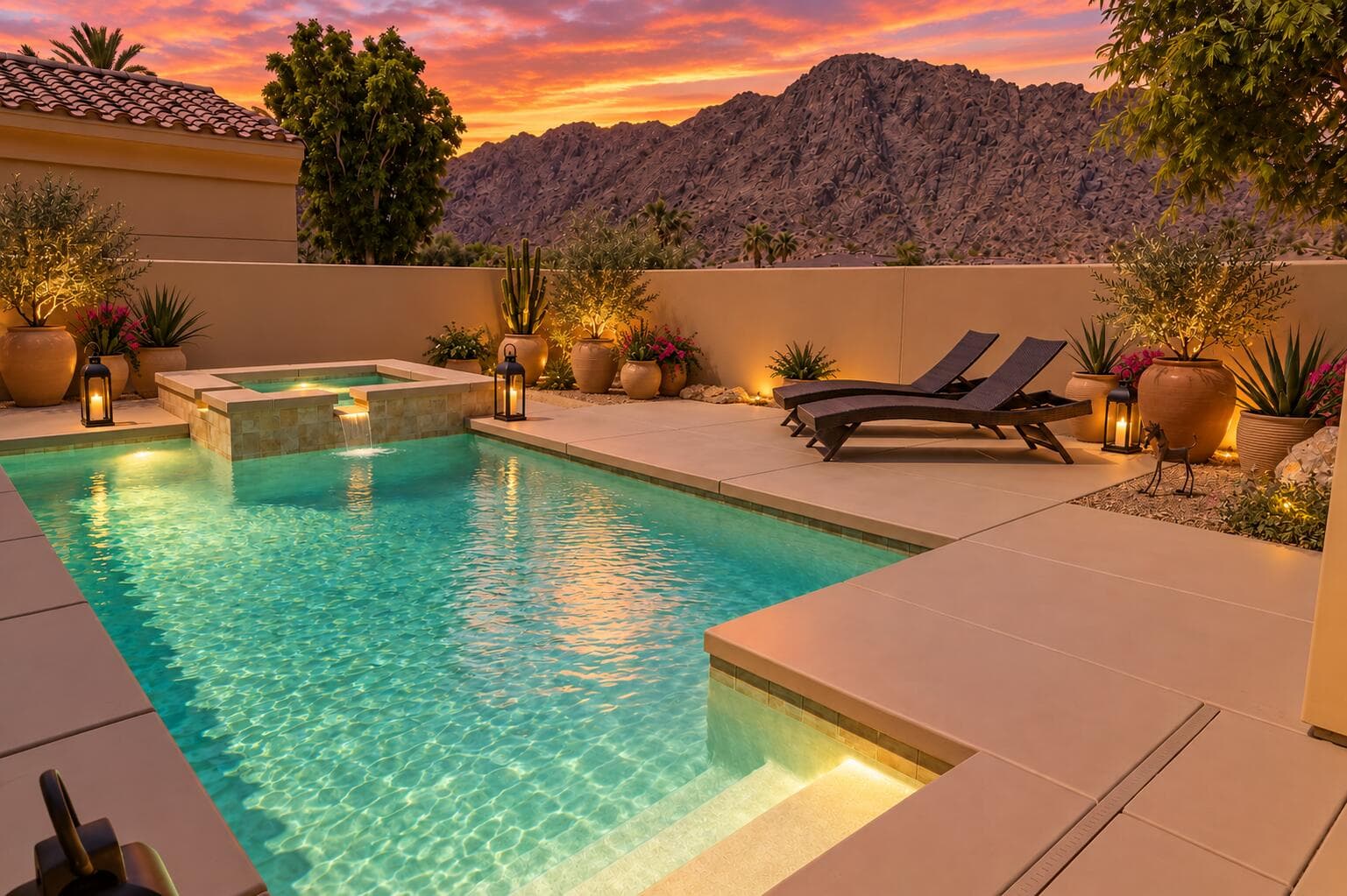 Courtyard with Scenic Views