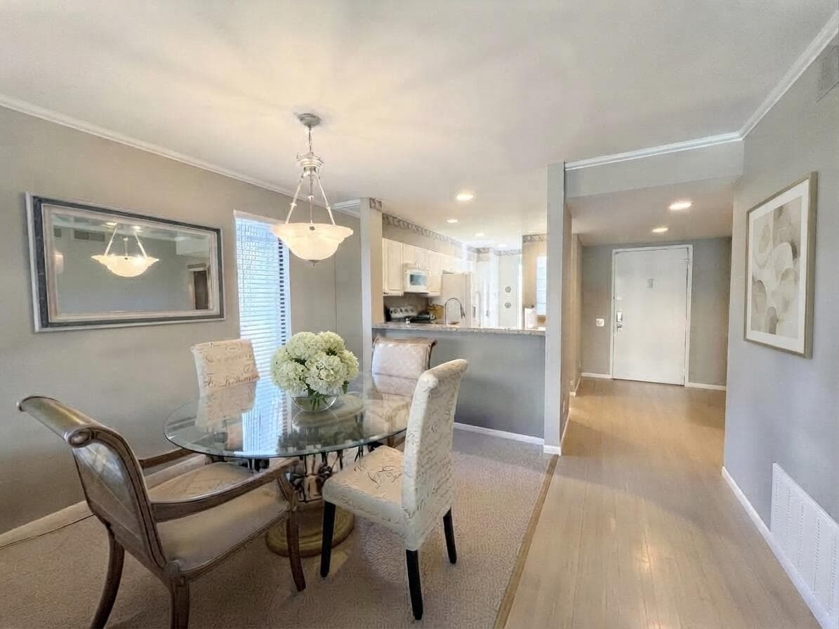 entry & dining room