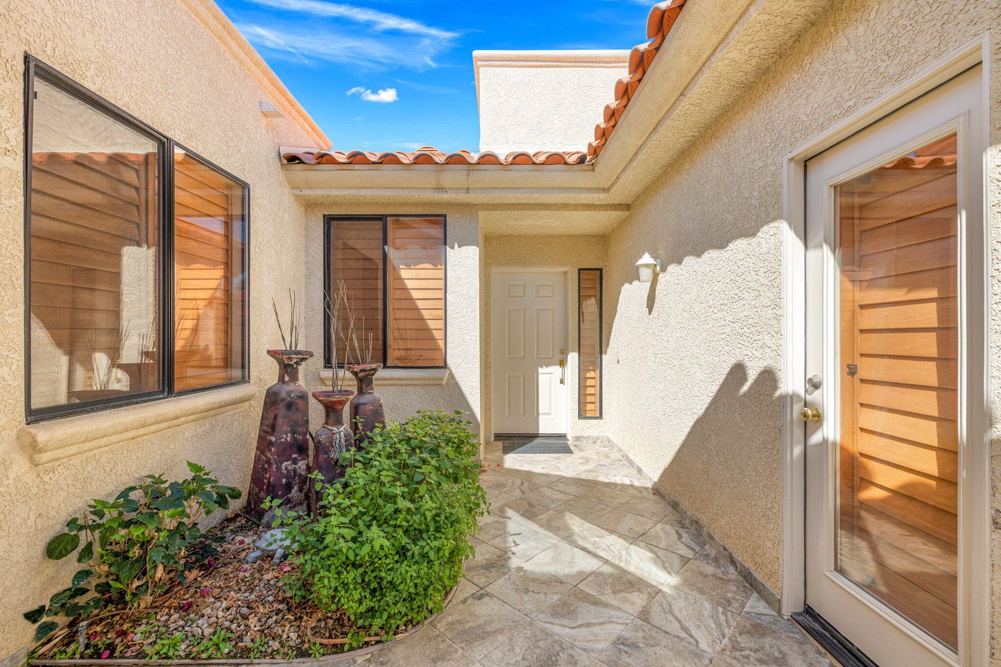 Courtyard Entry
