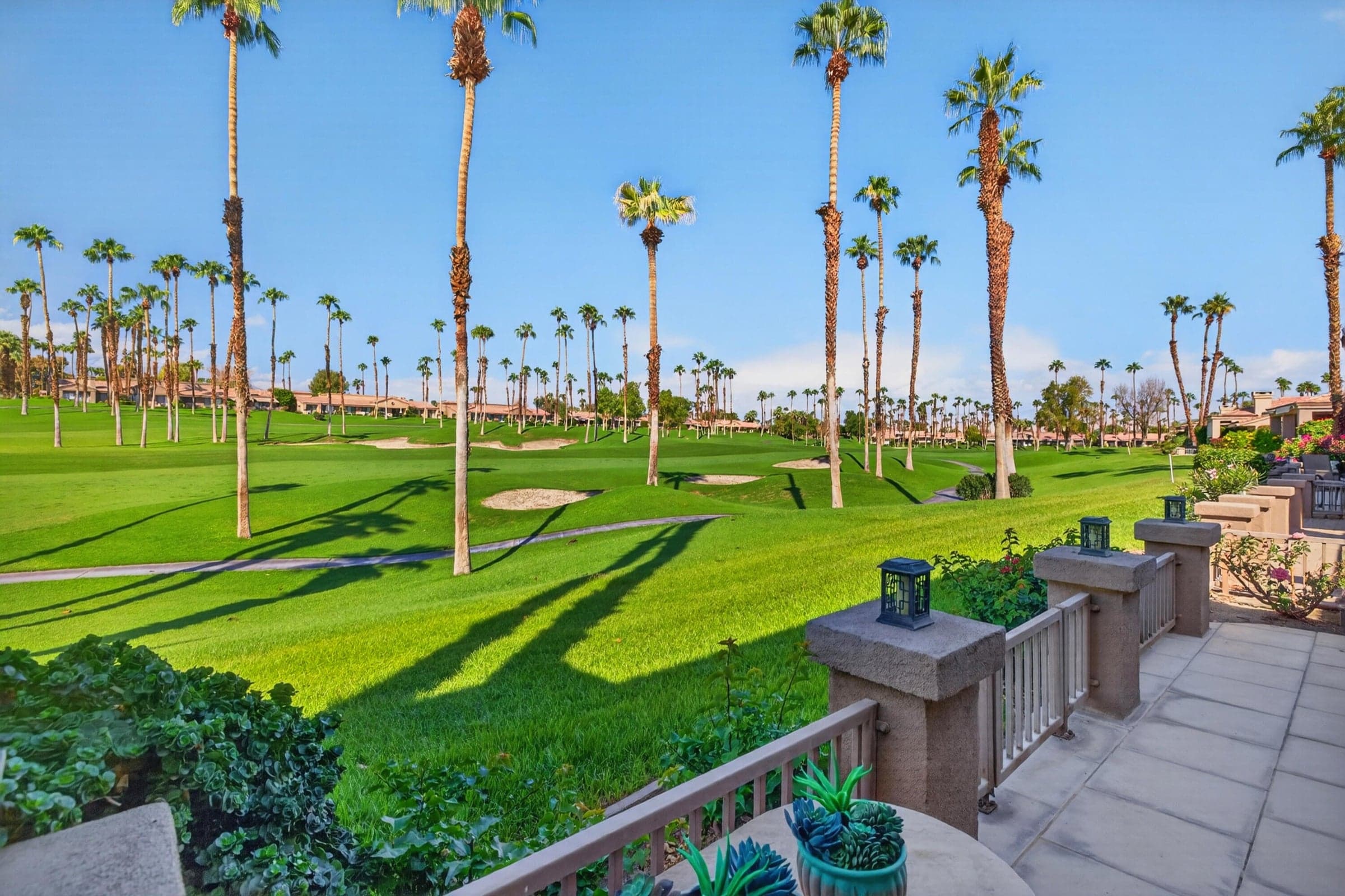 Championship Course Hole #8, Par 5 Double wide fairway views!